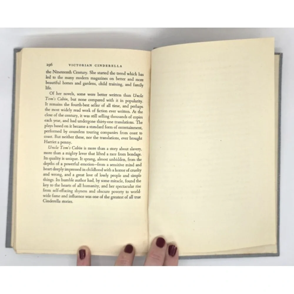 Victorian Cinderella Story‎ Of Harriet Beecher Stowe by Jackson 1947 Hardcover